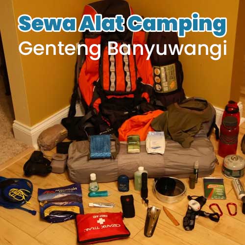 sewa alat ourdoor genteng banyuwangi